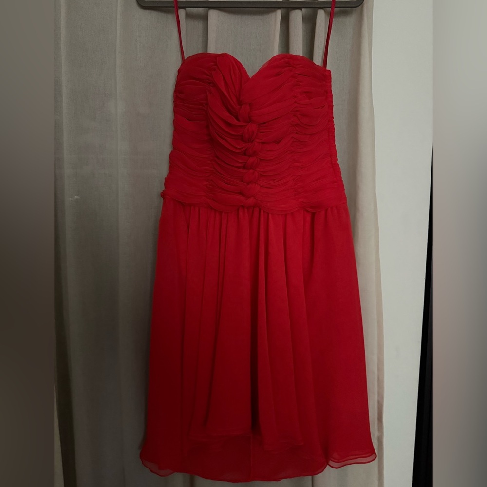 Vintage Victor Costa Elegant Red Women's Dress